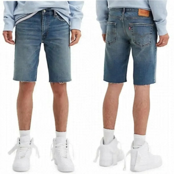 Levi’s slim 511 cut  off denim shorts size 38 - Picture 1 of 6